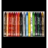 DOMS Extra Long Wax Crayons 16 Shades