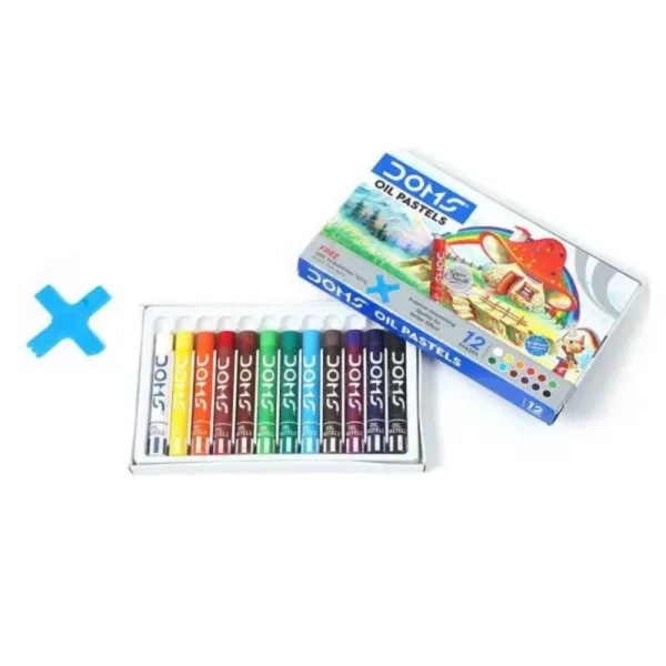Doms Oil Pastels Smooth Colour Pack of 12