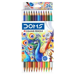 DOMS Bi Colour Pencil 24 Shades
