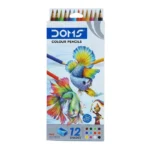 Doms Color Pencils 12 Shades
