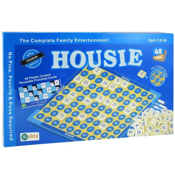 Housie (A Family Entertainment Board game)