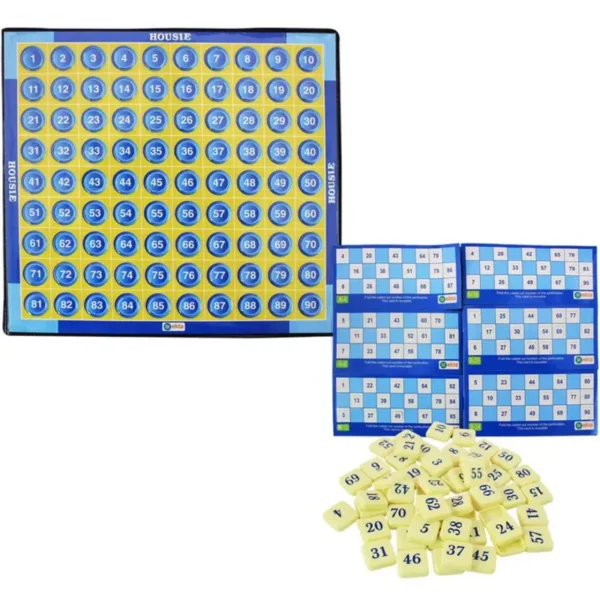 Housie (A Family Entertainment Board game)