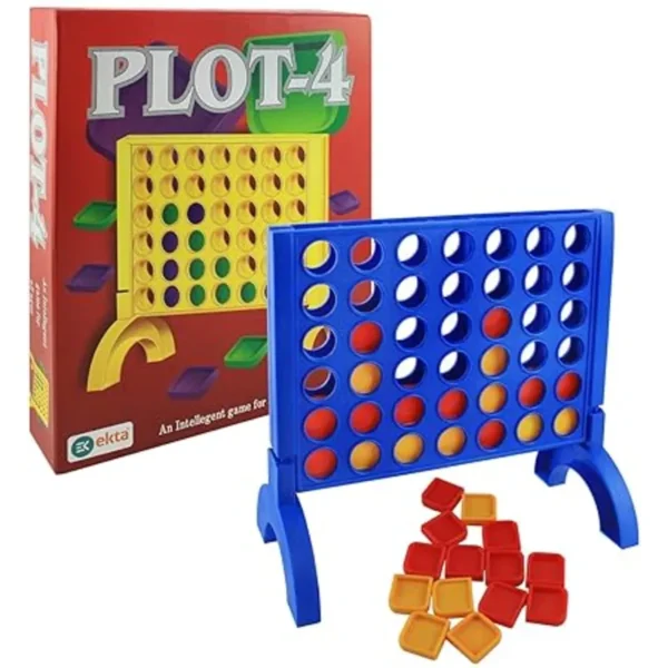 Plot 4 Board Fun Game