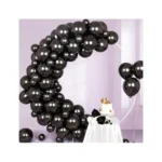 Tiger Black HD Metallic Balloons Pack Black Theme Party Decoration | Pack of 50 Balloons