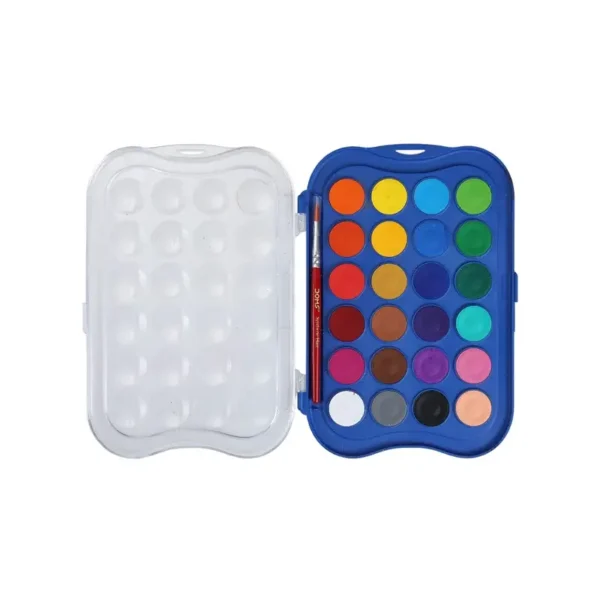 DOMS Aqua Water Colour Cake 24 Shades 23 mm