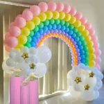 Tiger Pastel Multicolor Balloons For Birthday Pack Of 50 Pastel Balloons For Decoration