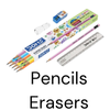 pencils erasers category image