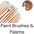Paint brushes & palette category image