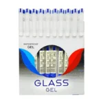 FLAIR Glass Gel Pen Blue | Pack of 10
