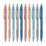 FLAIR Srx 0.7mm Retractable Ball Pen Blue | Pack of 10