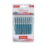 UNOMAX Ultron Neo 2x Ball Pen Pack of 10 (Blue)