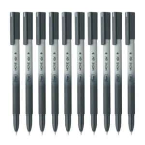 FLAIR Move Gel Pen Black | Pack of 10