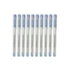 UNOMAX Geltron Pearl Blue Pen | Pack of 10 Pens