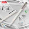UNOMAX Geltron Pearl Black Gel Pen | Pack of 10 Pens
