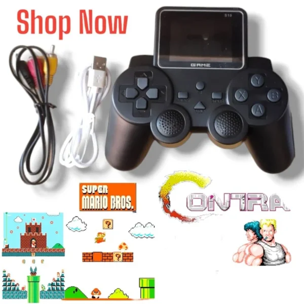 Controller Gamepad Digital Game Player and Digital Led Display | 520 Contra,road Fighter Attractive, Action Fun Racing
