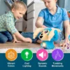 Gooyo GY2020 Battery Operated Voice Control Monkey Toy with Musical,Dancing,Spinning,Rolling and Sensor Feature for Gift