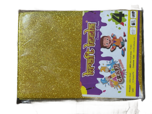 Golden Glitter Sheet