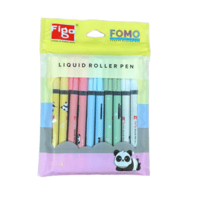FIGO BLUE ROLLER PEN FOMO PANDA PEN | PACK OF 10 PENS